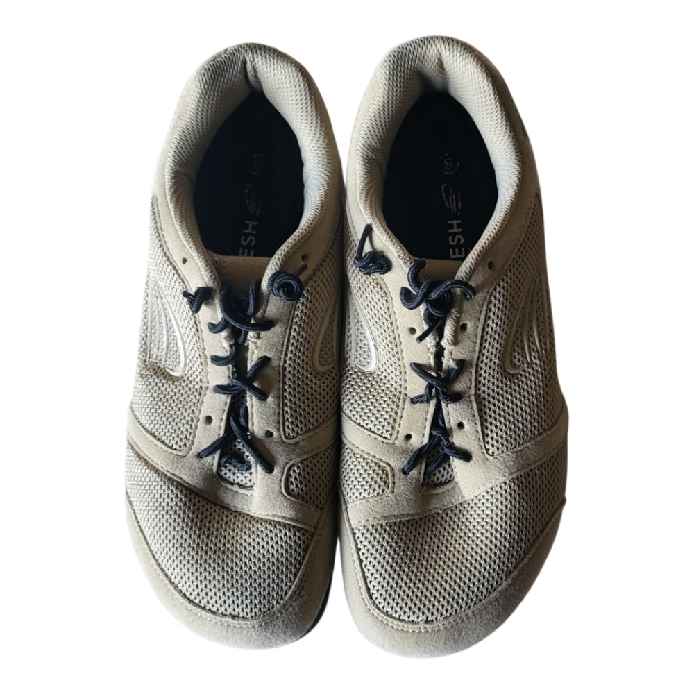 OESH Womens Comfort Sneakers Shoes La Vida Zero Tan Size 8 Made In USA - Picture 2 of 9